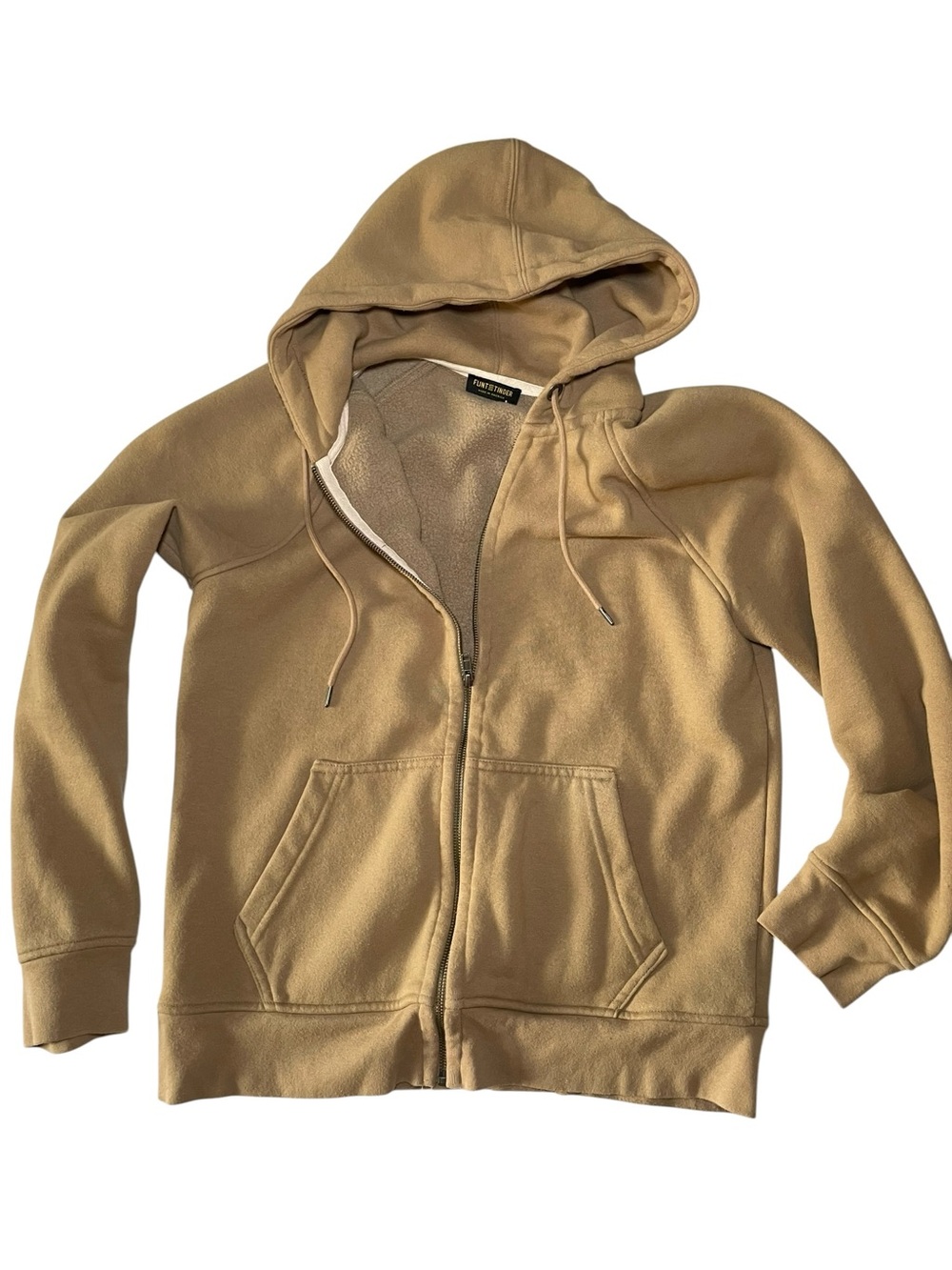 Flint and Tinder Full Zip Hoodie – Men’s Medium – Made in USA